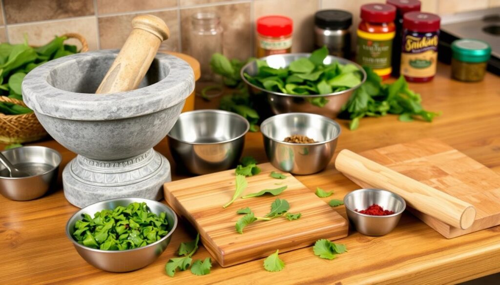 Indian cooking tools