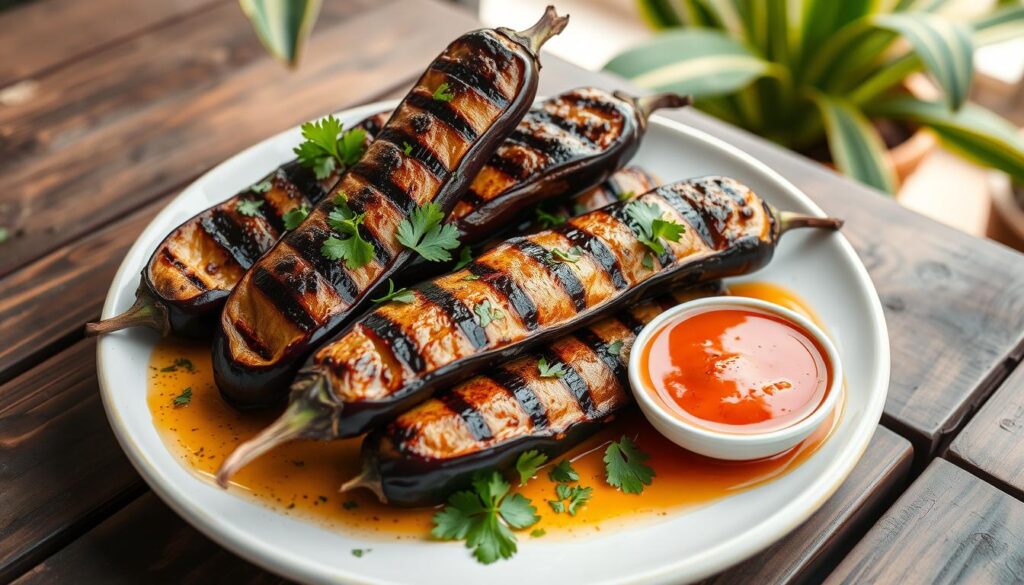 Smoky Thai Grilled Eggplant