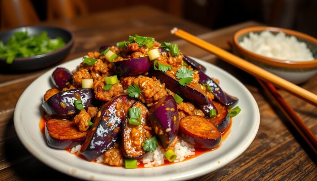 Spicy Szechuan Eggplant