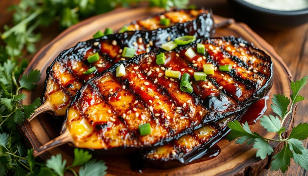 grilled eggplant