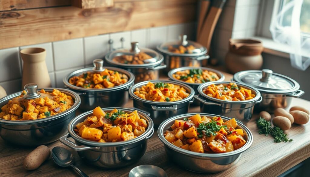 indian potato dish storage