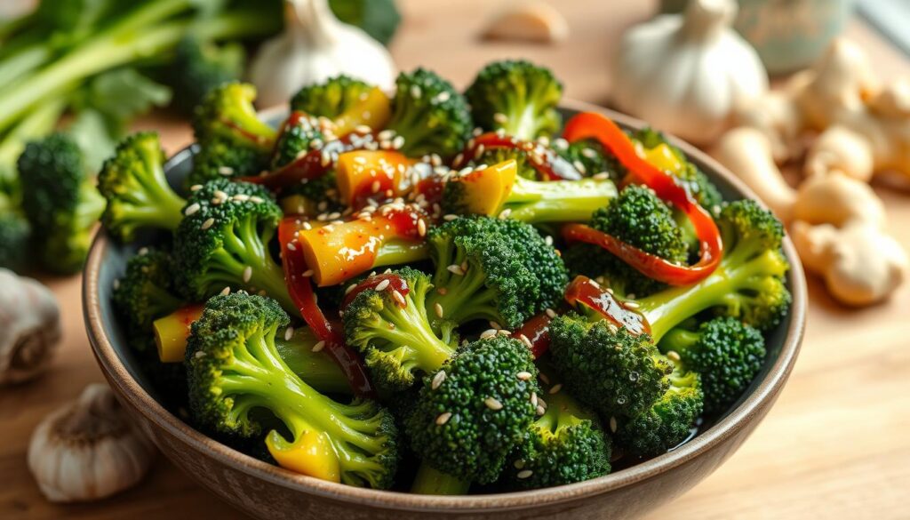 sauteed Asian broccoli